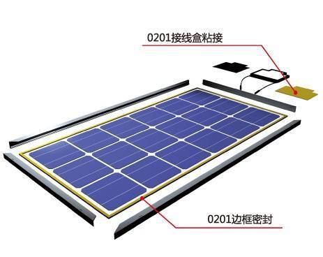 太阳能电池板光伏组件密封胶,铝合金边框接线盒专用硅胶的选择